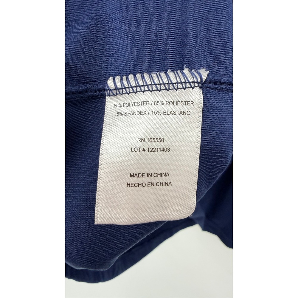 32 Degrees Cool Womens Navy Blue Relaxed Built in Bra Camisole Tank Top Large - Picture 5 of 6